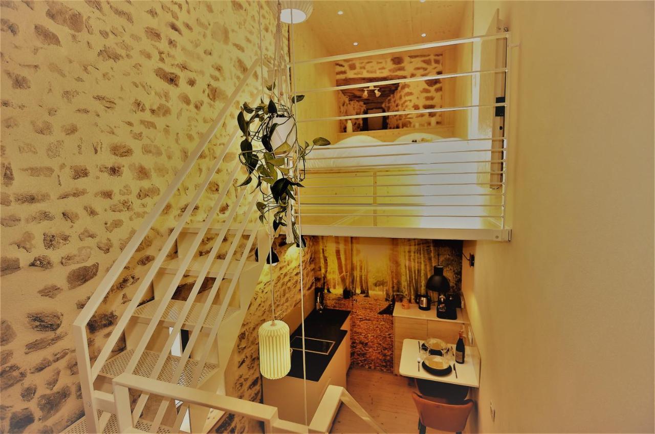 Au Vingtain - Appartement & Spa Atypique Brindas Exterior foto